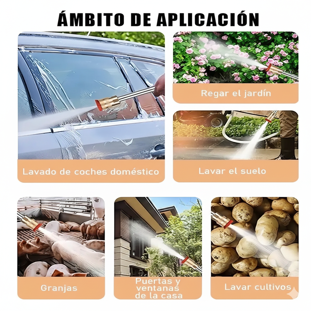 Hidrolavadora inalámbrica 7 corros  48V