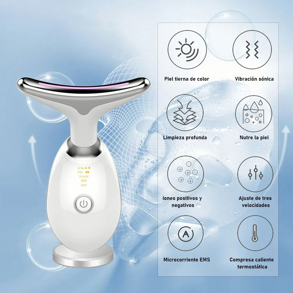 Máquina Reafirmante Facial Y Cuello EMS