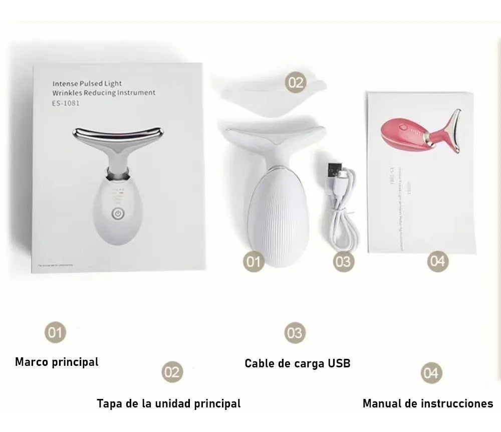 Máquina Reafirmante Facial Y Cuello EMS