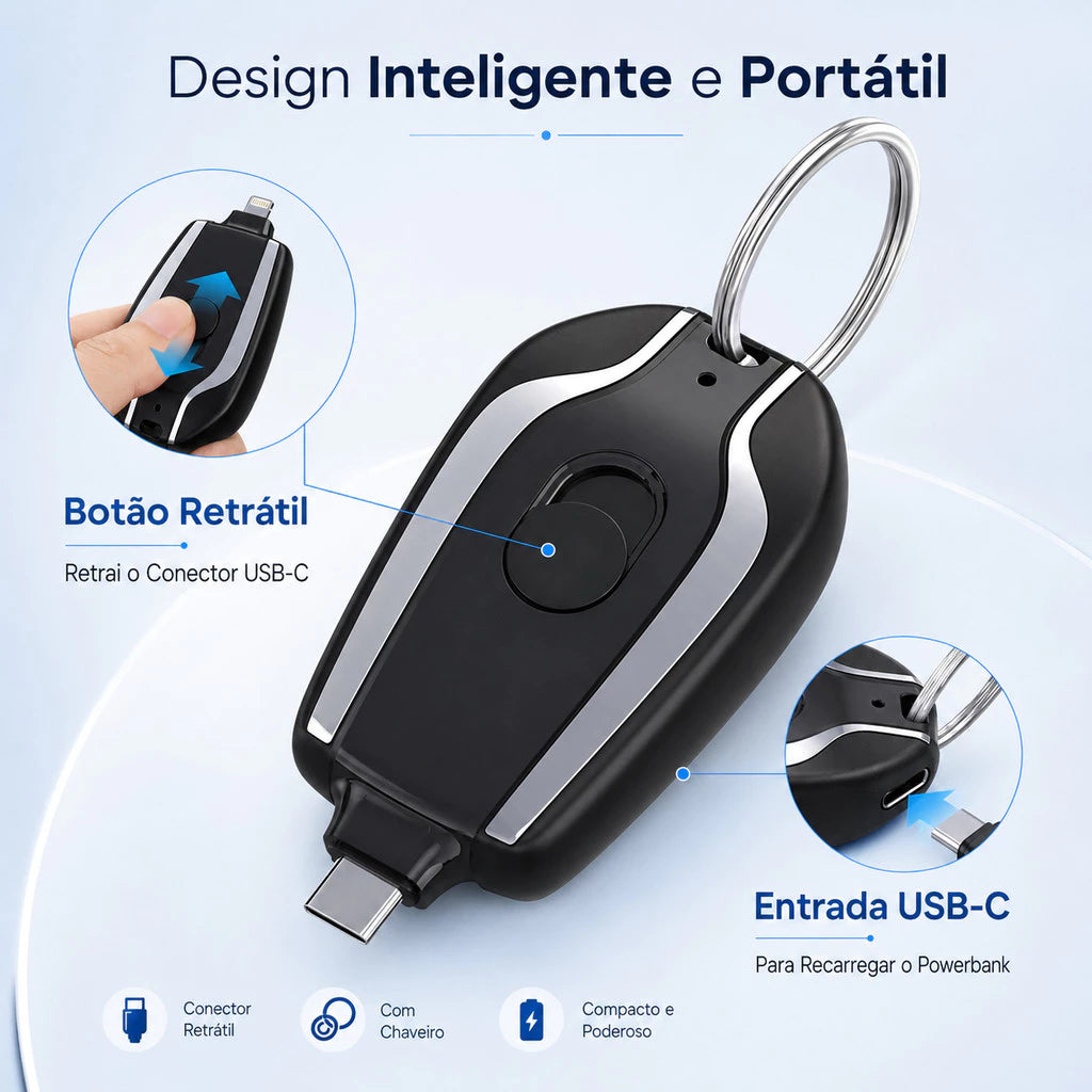 Llavero Power Bank Portatil