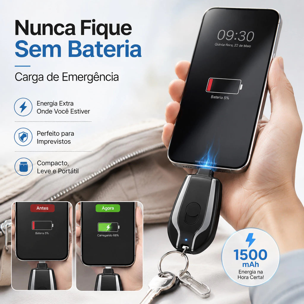 Llavero Power Bank Portatil